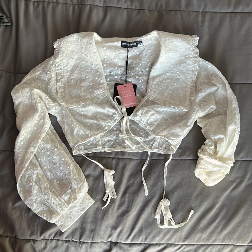 Crop Top Cottage Core